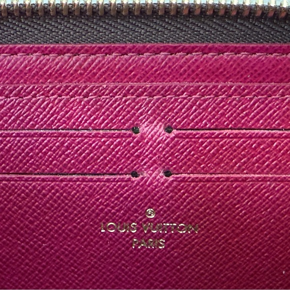 Louis Vuitton Clémence Wallet (Fuchsia) - Picture 12 of 16